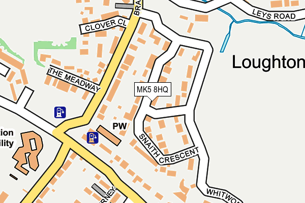 MK5 8HQ map - OS OpenMap – Local (Ordnance Survey) MK5 8HQ map - OS OpenMap – Local (Ordnance Survey)