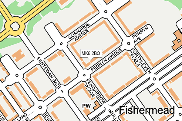 MK6 2BQ map - OS OpenMap – Local (Ordnance Survey) MK6 2BQ map - OS OpenMap – Local (Ordnance Survey)