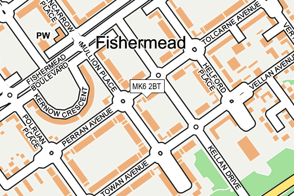 MK6 2BT map - OS OpenMap – Local (Ordnance Survey) MK6 2BT map - OS OpenMap – Local (Ordnance Survey)