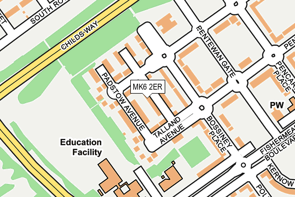 MK6 2ER map - OS OpenMap – Local (Ordnance Survey) MK6 2ER map - OS OpenMap – Local (Ordnance Survey)