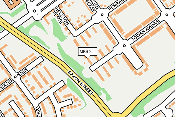 MK6 2JJ map - OS OpenMap – Local (Ordnance Survey) MK6 2JJ map - OS OpenMap – Local (Ordnance Survey)