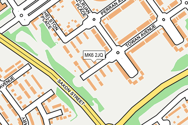 MK6 2JQ map - OS OpenMap – Local (Ordnance Survey) MK6 2JQ map - OS OpenMap – Local (Ordnance Survey)