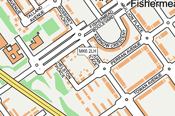 MK6 2LH map - OS OpenMap – Local (Ordnance Survey) MK6 2LH map - OS OpenMap – Local (Ordnance Survey)