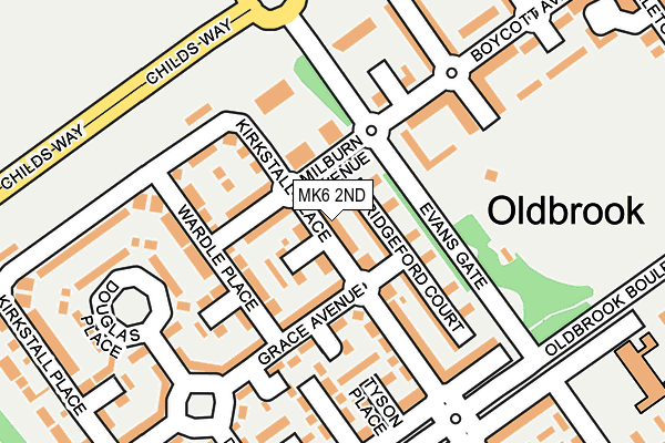 MK6 2ND map - OS OpenMap – Local (Ordnance Survey) MK6 2ND map - OS OpenMap – Local (Ordnance Survey)
