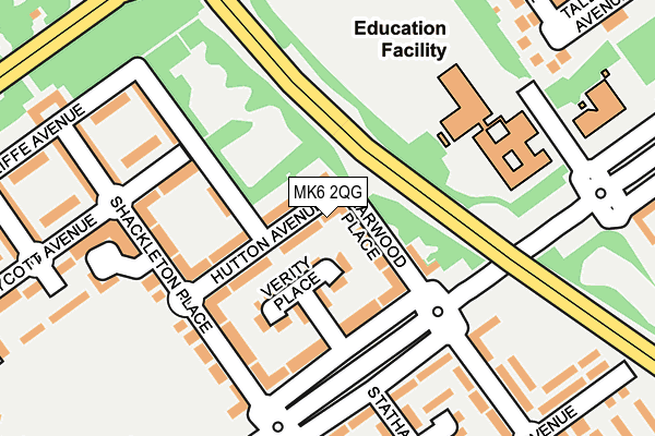 MK6 2QG map - OS OpenMap – Local (Ordnance Survey) MK6 2QG map - OS OpenMap – Local (Ordnance Survey)