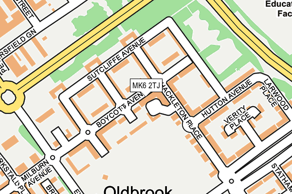 MK6 2TJ map - OS OpenMap – Local (Ordnance Survey) MK6 2TJ map - OS OpenMap – Local (Ordnance Survey)