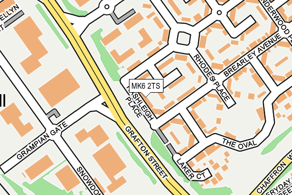 MK6 2TS map - OS OpenMap – Local (Ordnance Survey) MK6 2TS map - OS OpenMap – Local (Ordnance Survey)