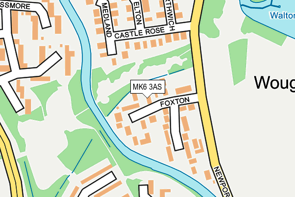 MK6 3AS map - OS OpenMap – Local (Ordnance Survey) MK6 3AS map - OS OpenMap – Local (Ordnance Survey)