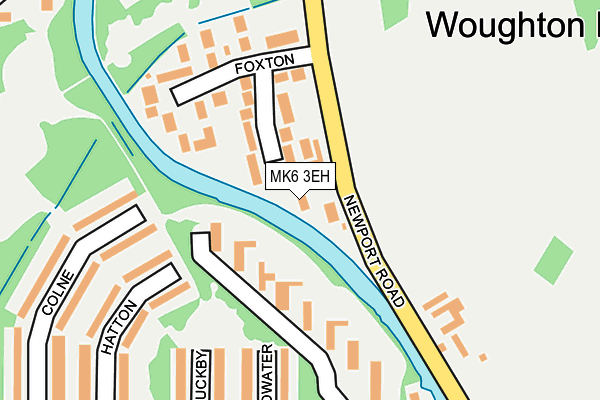MK6 3EH map - OS OpenMap – Local (Ordnance Survey) MK6 3EH map - OS OpenMap – Local (Ordnance Survey)