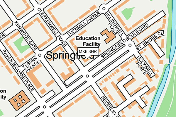 MK6 3HR map - OS OpenMap – Local (Ordnance Survey) MK6 3HR map - OS OpenMap – Local (Ordnance Survey)