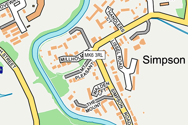 MK6 3RL map - OS OpenMap – Local (Ordnance Survey) MK6 3RL map - OS OpenMap – Local (Ordnance Survey)