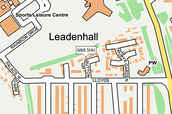 MK6 5HH map - OS OpenMap – Local (Ordnance Survey) MK6 5HH map - OS OpenMap – Local (Ordnance Survey)