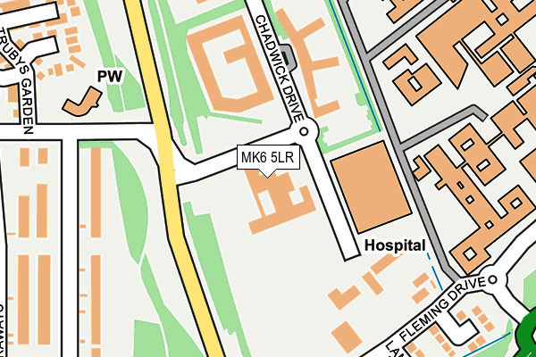 MK6 5LR map - OS OpenMap – Local (Ordnance Survey) MK6 5LR map - OS OpenMap – Local (Ordnance Survey)