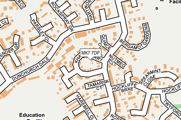 MK7 7DP map - OS OpenMap – Local (Ordnance Survey) MK7 7DP map - OS OpenMap – Local (Ordnance Survey)