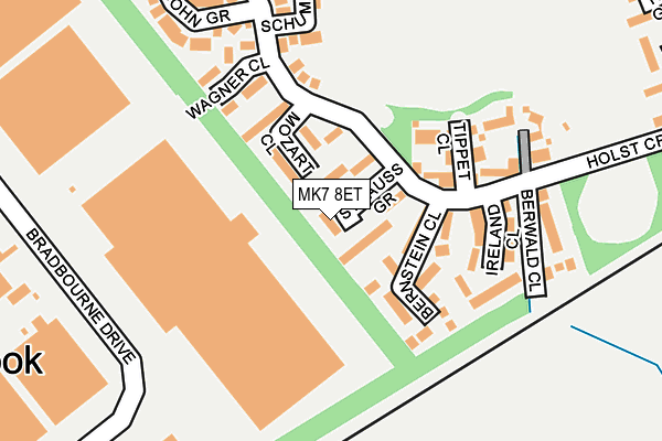 MK7 8ET map - OS OpenMap – Local (Ordnance Survey) MK7 8ET map - OS OpenMap – Local (Ordnance Survey)