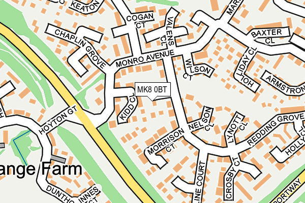 MK8 0BT map - OS OpenMap – Local (Ordnance Survey) MK8 0BT map - OS OpenMap – Local (Ordnance Survey)
