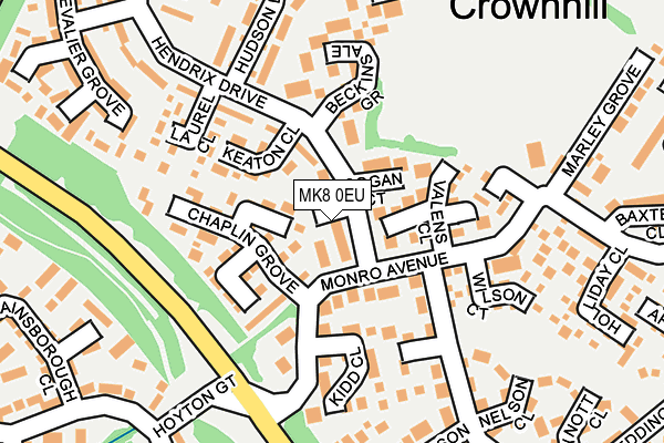 MK8 0EU map - OS OpenMap – Local (Ordnance Survey) MK8 0EU map - OS OpenMap – Local (Ordnance Survey)