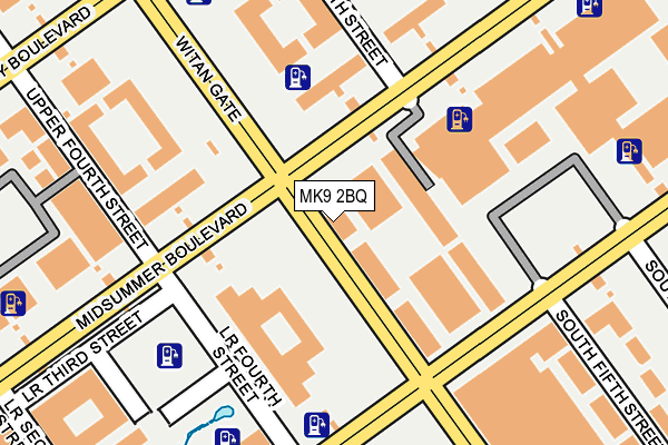 MK9 2BQ map - OS OpenMap – Local (Ordnance Survey) MK9 2BQ map - OS OpenMap – Local (Ordnance Survey)