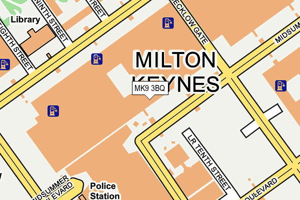 MK9 3BQ map - OS OpenMap – Local (Ordnance Survey) MK9 3BQ map - OS OpenMap – Local (Ordnance Survey)