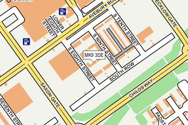 MK9 3DE map - OS OpenMap – Local (Ordnance Survey) MK9 3DE map - OS OpenMap – Local (Ordnance Survey)