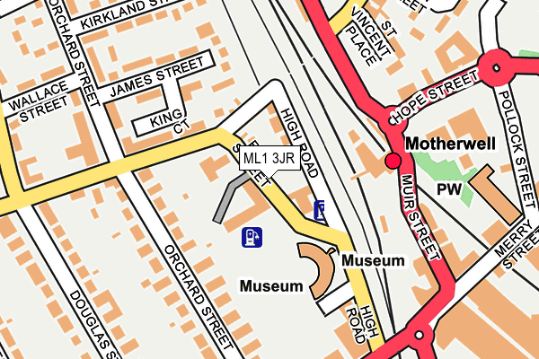 ML1 3JR map - OS OpenMap – Local (Ordnance Survey) ML1 3JR map - OS OpenMap – Local (Ordnance Survey)