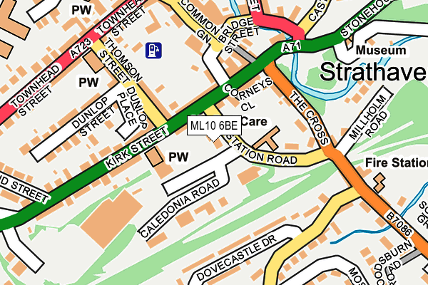 ML10 6BE map - OS OpenMap – Local (Ordnance Survey) ML10 6BE map - OS OpenMap – Local (Ordnance Survey)