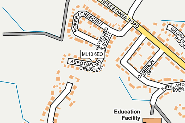 ML10 6EQ map - OS OpenMap – Local (Ordnance Survey) ML10 6EQ map - OS OpenMap – Local (Ordnance Survey)