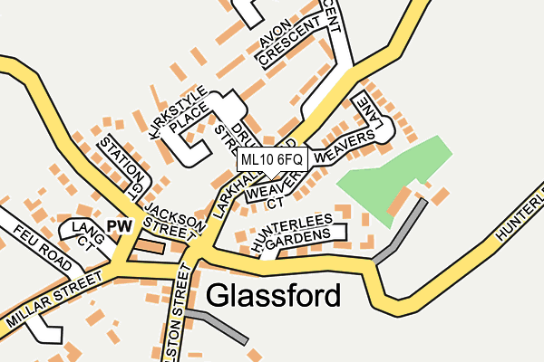 ML10 6FQ map - OS OpenMap – Local (Ordnance Survey) ML10 6FQ map - OS OpenMap – Local (Ordnance Survey)