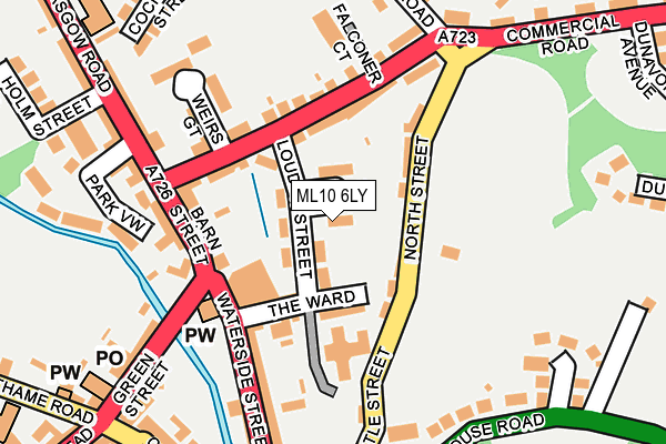 ML10 6LY map - OS OpenMap – Local (Ordnance Survey) ML10 6LY map - OS OpenMap – Local (Ordnance Survey)