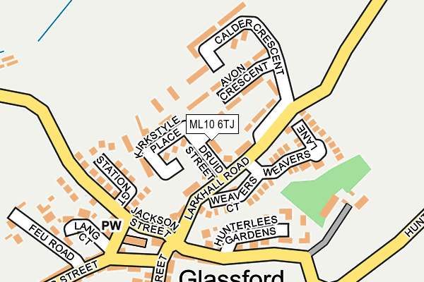 ML10 6TJ map - OS OpenMap – Local (Ordnance Survey) ML10 6TJ map - OS OpenMap – Local (Ordnance Survey)