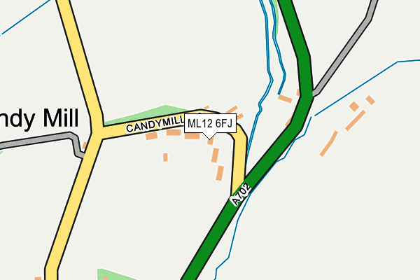 ML12 6FJ map - OS OpenMap – Local (Ordnance Survey) ML12 6FJ map - OS OpenMap – Local (Ordnance Survey)