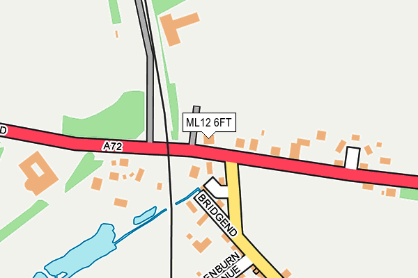 ML12 6FT map - OS OpenMap – Local (Ordnance Survey) ML12 6FT map - OS OpenMap – Local (Ordnance Survey)