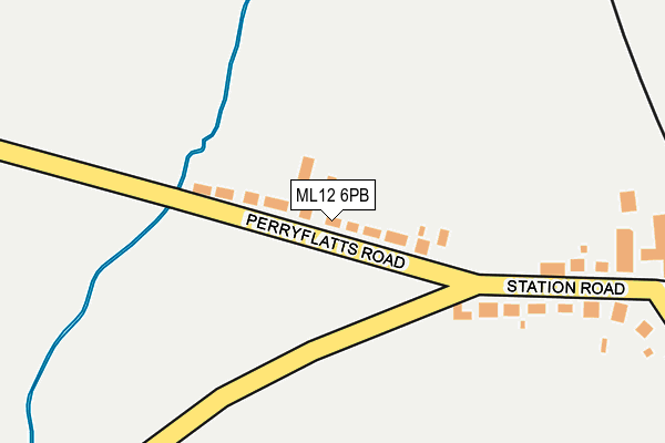 ML12 6PB map - OS OpenMap – Local (Ordnance Survey) ML12 6PB map - OS OpenMap – Local (Ordnance Survey)