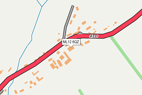 ML12 6QZ map - OS OpenMap – Local (Ordnance Survey) ML12 6QZ map - OS OpenMap – Local (Ordnance Survey)