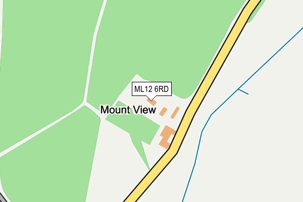 ML12 6RD map - OS OpenMap – Local (Ordnance Survey)