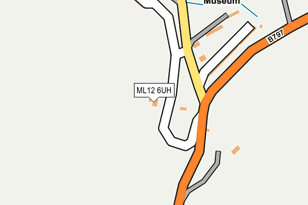 ML12 6UH map - OS OpenMap – Local (Ordnance Survey) ML12 6UH map - OS OpenMap – Local (Ordnance Survey)