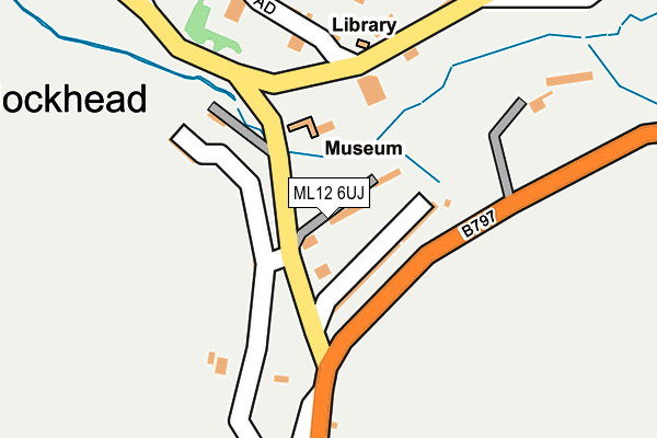 ML12 6UJ map - OS OpenMap – Local (Ordnance Survey)