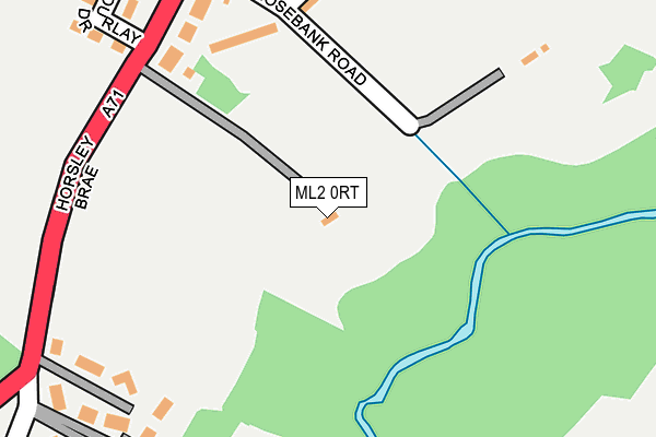 ML2 0RT map - OS OpenMap – Local (Ordnance Survey) ML2 0RT map - OS OpenMap – Local (Ordnance Survey)
