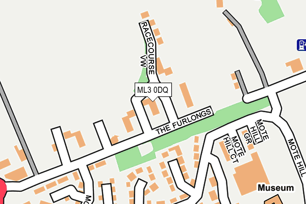 ML3 0DQ map - OS OpenMap – Local (Ordnance Survey) ML3 0DQ map - OS OpenMap – Local (Ordnance Survey)