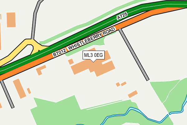 ML3 0EG map - OS OpenMap – Local (Ordnance Survey) ML3 0EG map - OS OpenMap – Local (Ordnance Survey)