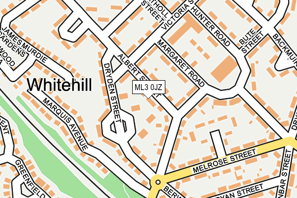 ML3 0JZ map - OS OpenMap – Local (Ordnance Survey) ML3 0JZ map - OS OpenMap – Local (Ordnance Survey)