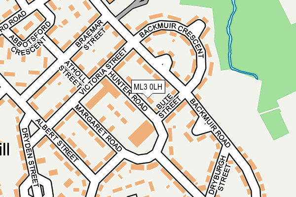 ML3 0LH map - OS OpenMap – Local (Ordnance Survey) ML3 0LH map - OS OpenMap – Local (Ordnance Survey)