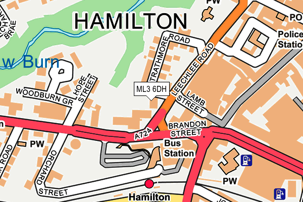 ML3 6DH map - OS OpenMap – Local (Ordnance Survey) ML3 6DH map - OS OpenMap – Local (Ordnance Survey)