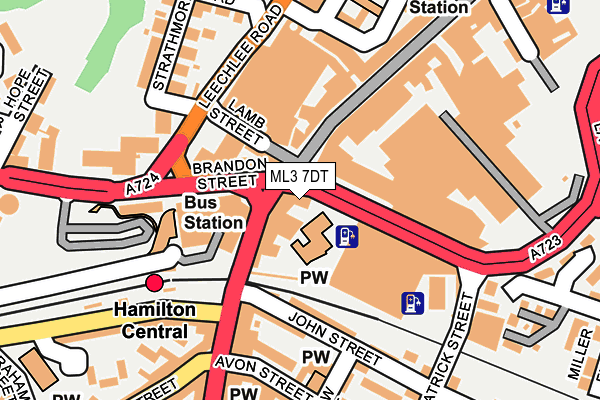 ML3 7DT map - OS OpenMap – Local (Ordnance Survey) ML3 7DT map - OS OpenMap – Local (Ordnance Survey)
