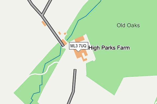 ML3 7UQ map - OS OpenMap – Local (Ordnance Survey) ML3 7UQ map - OS OpenMap – Local (Ordnance Survey)