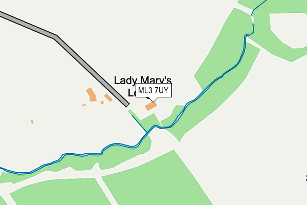 ML3 7UY map - OS OpenMap – Local (Ordnance Survey) ML3 7UY map - OS OpenMap – Local (Ordnance Survey)