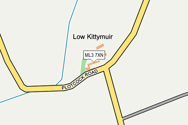 ML3 7XN map - OS OpenMap – Local (Ordnance Survey) ML3 7XN map - OS OpenMap – Local (Ordnance Survey)