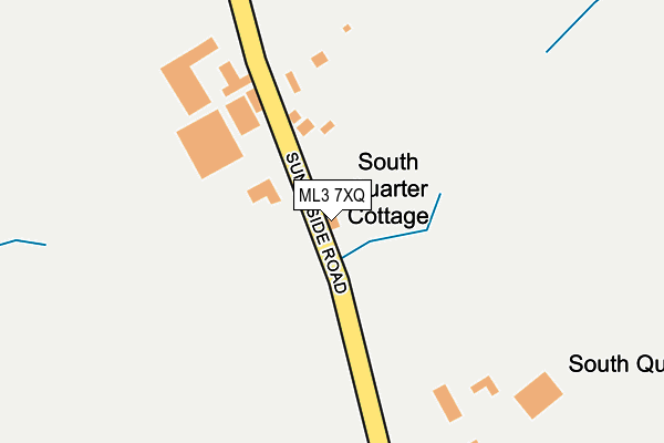 ML3 7XQ map - OS OpenMap – Local (Ordnance Survey) ML3 7XQ map - OS OpenMap – Local (Ordnance Survey)