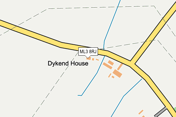 ML3 8RJ map - OS OpenMap – Local (Ordnance Survey) ML3 8RJ map - OS OpenMap – Local (Ordnance Survey)