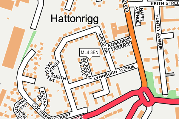 ML4 3EN map - OS OpenMap – Local (Ordnance Survey) ML4 3EN map - OS OpenMap – Local (Ordnance Survey)